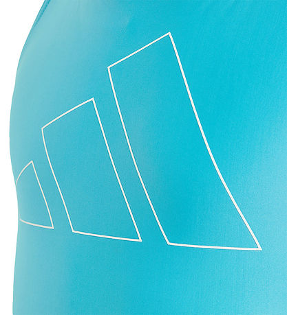 adidas Performance Swimsuit - BIG Bars - Luccya/White