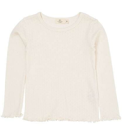 Copenhagen Colors Bluse - Pointelle - Cream