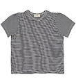 Copenhagen Colors T-shirt - Ruffle - Navy/Cream Stripe Copenhagen Colors T-shirt - Ruffle - Navy/Cream Stripe