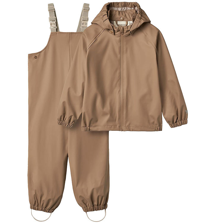 Wheat Charlie Regnsæt Hazel Med Aftagelig Hætte - Str. 3y 98cm