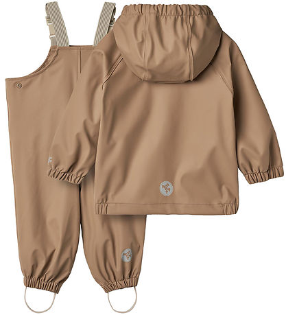 Wheat Regntøj m. Seler - PU - Charlie - Hazel Wheat Regntøj m. Seler - PU - Charlie - Hazel