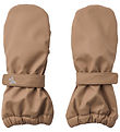 Wheat Luffer m. Fleece - PU - Rily - Hazel Wheat Luffer m. Fleece - PU - Rily - Hazel