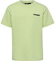 Hummel T-shirt - HmlCasper - Shadow Lime Hummel T-shirt - HmlCasper - Shadow Lime