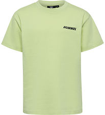 Hummel T-shirt - HmlCasper - Shadow Lime Hummel T-shirt - HmlCasper - Shadow Lime