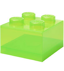 LEGO® Storage Opbevaringsboks - 4 Knopper - Translucent Light Gr LEGO® Storage Opbevaringsboks - 4 Knopper - Translucent Light Gr