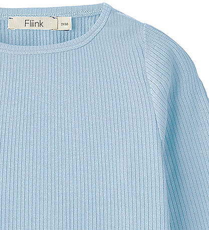 Fliink Bluse - Rib - Kenna - Dream Blue