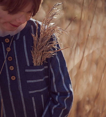 Fliink Skjorte - Vira - Insignia Blue/Sandshell Fliink Skjorte - Vira - Insignia Blue/Sandshell