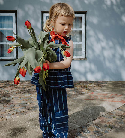 Fliink Bukser - Vira - Insignia Blue/Sandshell