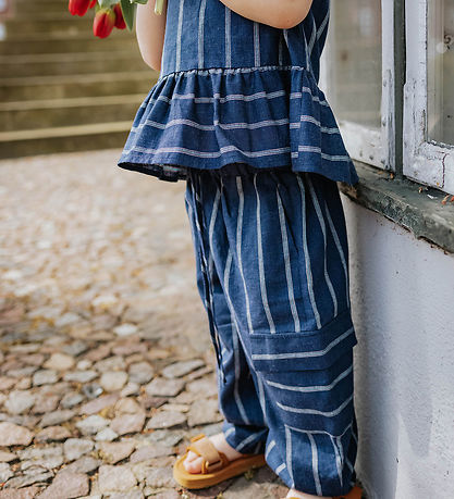 Fliink Bukser - Vira - Insignia Blue/Sandshell