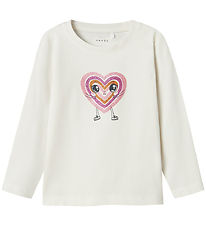 Name It Bluse - NmfVix - Jet Stream/Glitter Heart Name It Bluse - NmfVix - Jet Stream/Glitter Heart