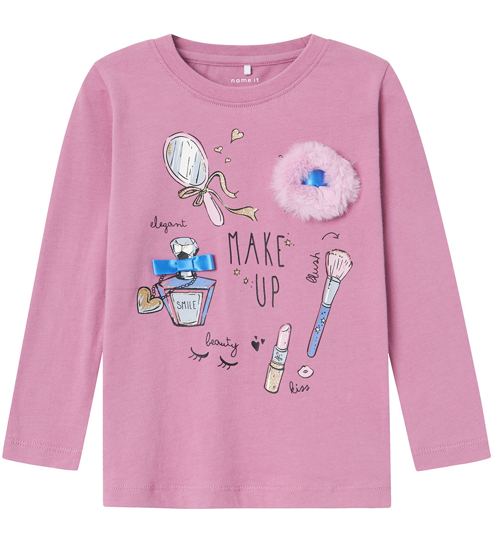 Name It Bluse - NmfRhea - Mauve Orchid - Name It - 2 Jahre (92) - Blusen