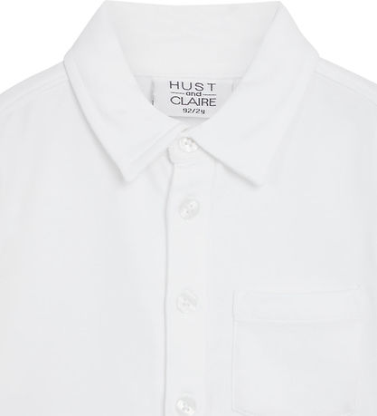 Hust and Claire Skjorte - Ravn - Hvid