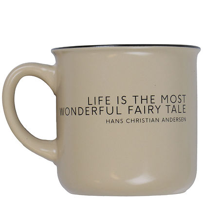 H.C. Andersen Kop - Life is - 350ml - Gul H.C. Andersen Kop - Life is - 350ml - Gul