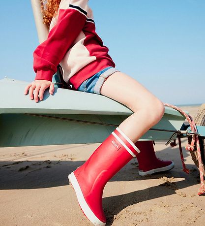 Aigle Gummistøvler - Lolly Pop 2 - Rouge/Blanc