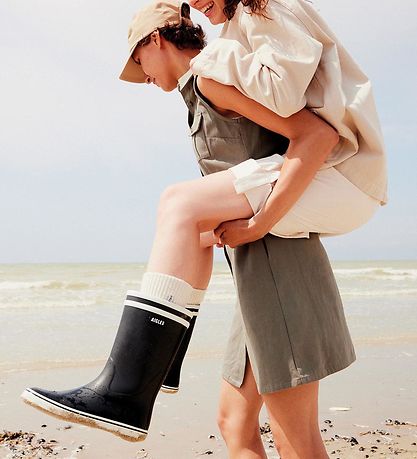 Aigle Gummistøvler - Malouine 2 - Marine/Blanc