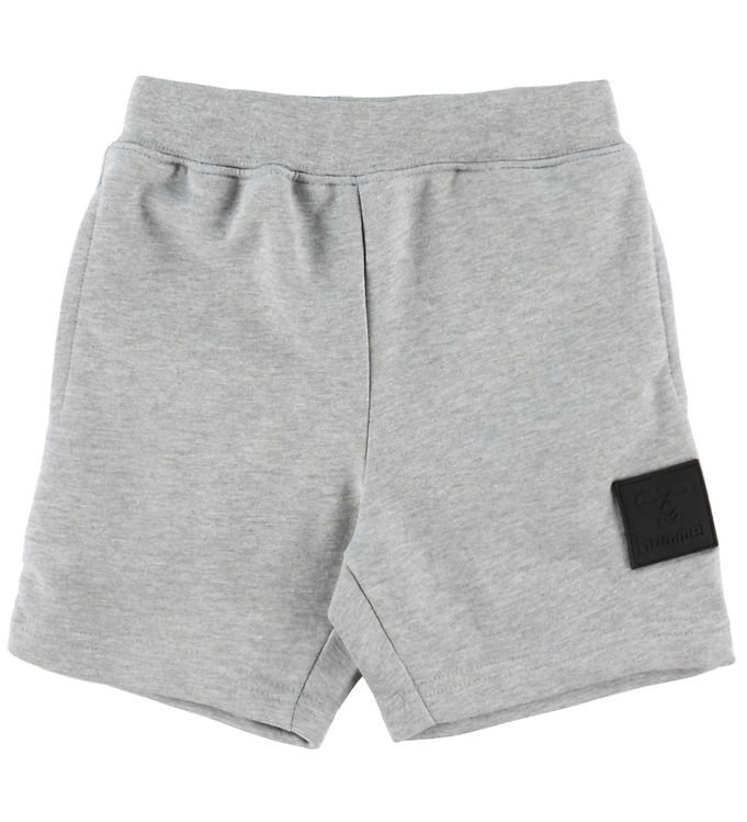 Hummel hmlClean Sweatshorts - Grey Melange