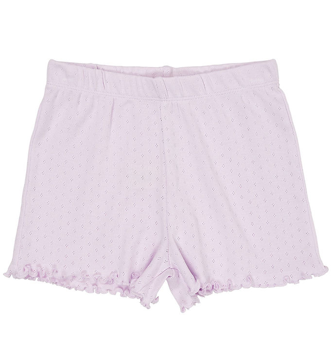 POINTELLE SHORTS - LAVENDER - LAVENDER / 128