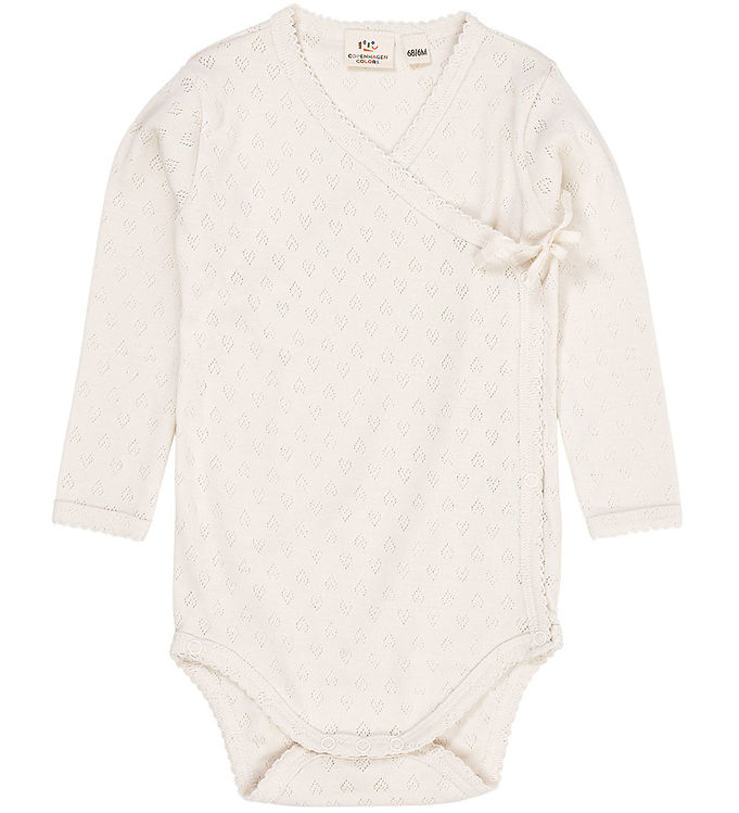 HJERTE BODYSTOCKING M. SKRÅLUKNING - CREAM - CREAM / 80