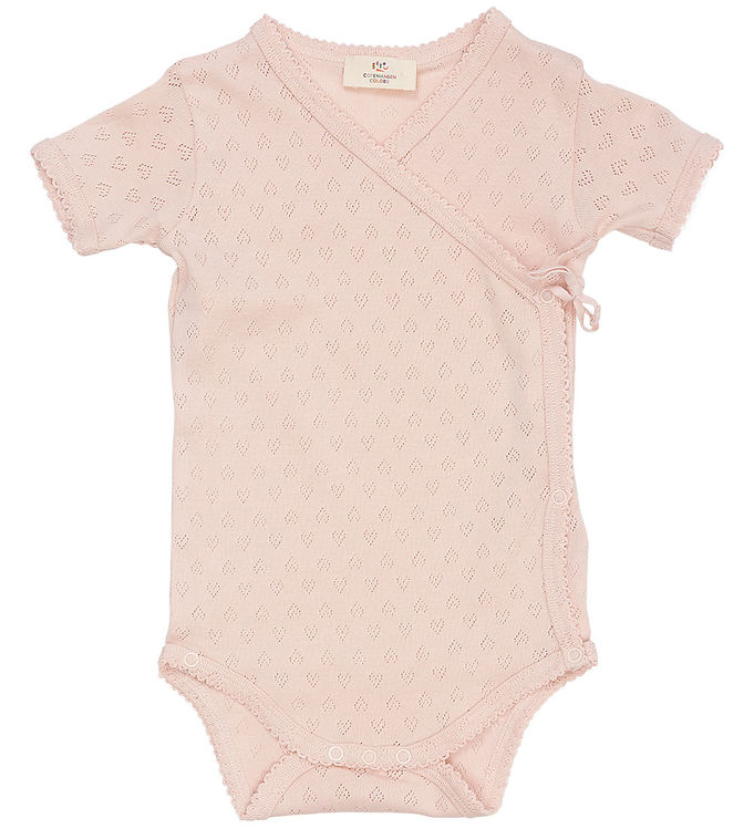 BODYSTOCKING M. HJERTE MØNSTER - DUSTY ROSE - DUSTY ROSE / 68