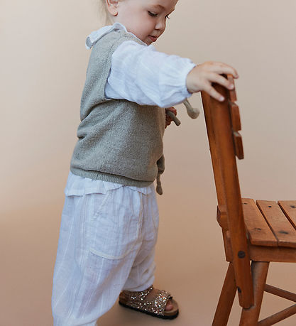 Sofie Schnoor Bukser - Inelasb - Snow White/Sølv