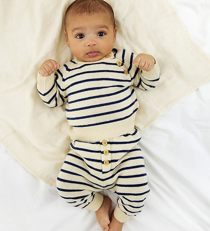 The New Siblings Blouse - Knitted - TnsbNorton - Mood Indigo Str