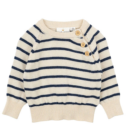 The New Siblings Blouse - Knitted - TnsbNorton - Mood Indigo Str