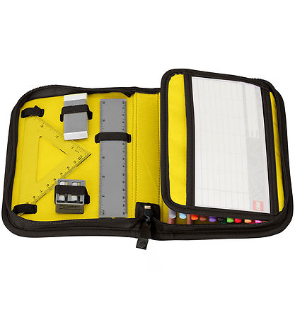 LEGO® Penalhus m. Indhold - Bricks - Sort LEGO® Penalhus m. Indhold - Bricks - Sort