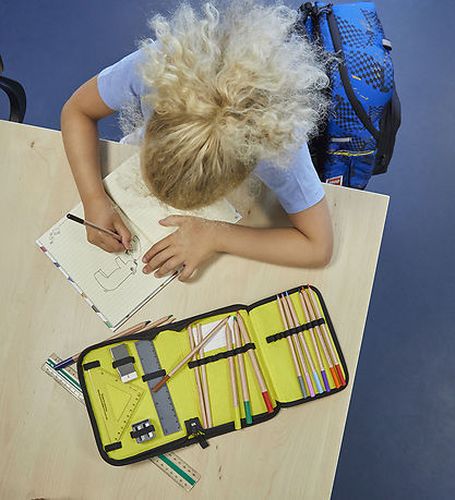 LEGO® Penalhus m. Indhold - Bricks - Sort LEGO® Penalhus m. Indhold - Bricks - Sort