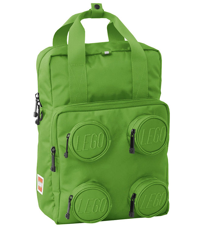 LEGO ® Skoletaske - Brick - 15 L - Bright Green