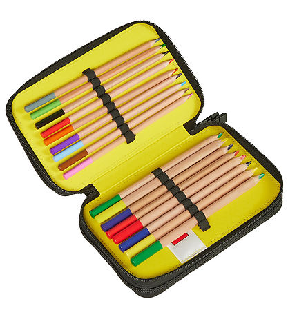 LEGO® Ninjago Penalhus m. Indhold - Dragon Energy - Sort