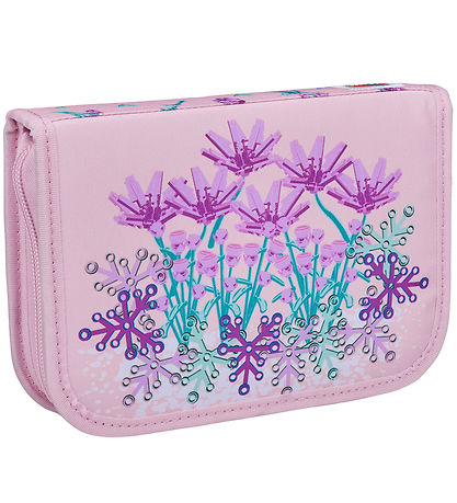 LEGO® Penalhus m. Indhold - Flowers - Lyserød