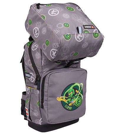 LEGO® Ninjago Schulranzen-Set - Elementmeister von Energy - Grau