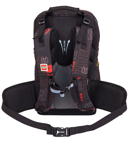 LEGO® Ninjago Skoletaskesæt - Dragon Energy - 20,5 L - Sort LEGO® Ninjago Skoletaskesæt - Dragon Energy - 20,5 L - Sort