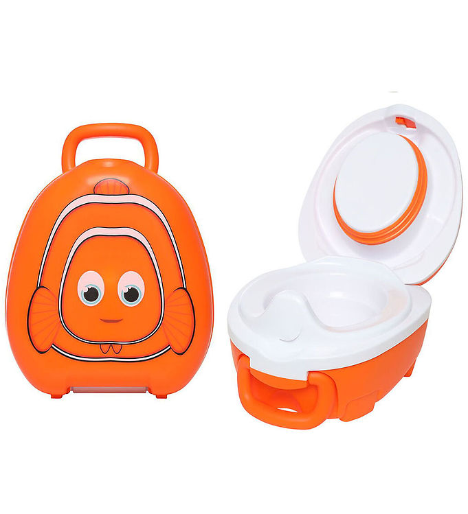 Mokomasis nešiojamas naktipuodis My Carry Potty, žuvelė, oranžinės spalvos