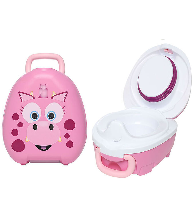 My Carry Potty Bærbar Potte - Pink Drage