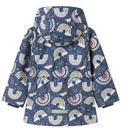 Name It Sommerjakke - NmfMaxi - Sargasso Sea/Rainbow