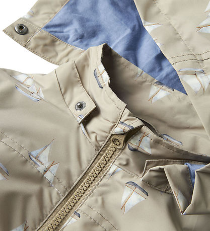 Name It Lightweight Jacket - NmmMax - Silver Mink/Boat