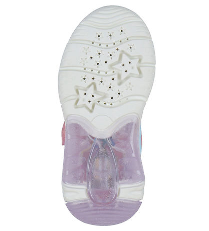 Geox Blinkesko - J Fadinlight - Disney Frozen - Pink/Lilac
