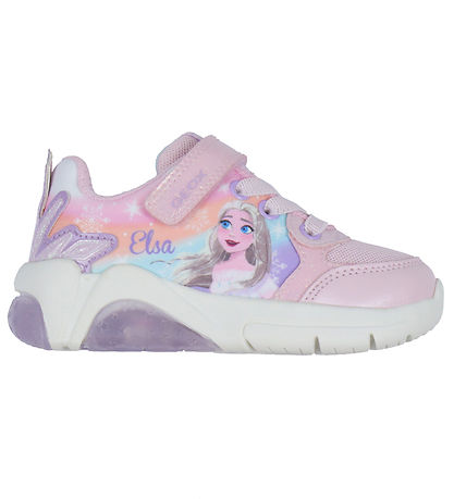 Geox Blinkesko - J Fadinlight - Disney Frozen - Pink/Lilac