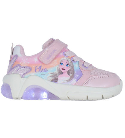 Geox Blinkesko - J Fadinlight - Disney Frozen - Pink/Lilac