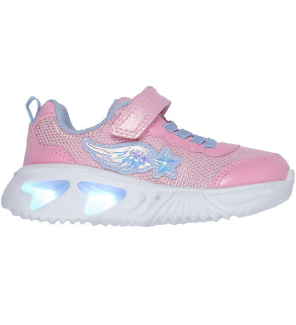 Geox Blinkesko - J Assister - Pink/Lt Sky