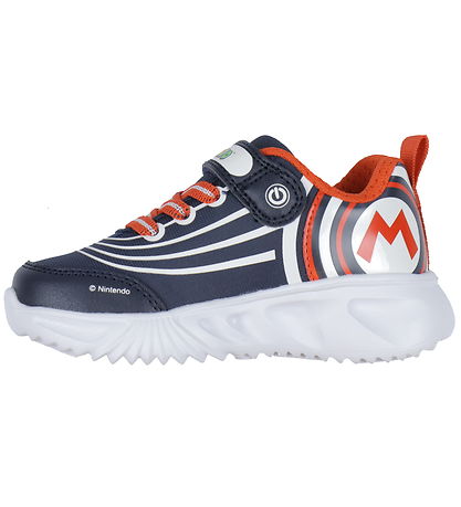 Geox Blinkesko - J Assister - Super Mario - Navy/Red Geox Blinkesko - J Assister - Super Mario - Navy/Red