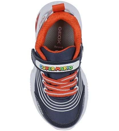 Geox Blinkesko - J Assister - Super Mario - Navy/Red Geox Blinkesko - J Assister - Super Mario - Navy/Red