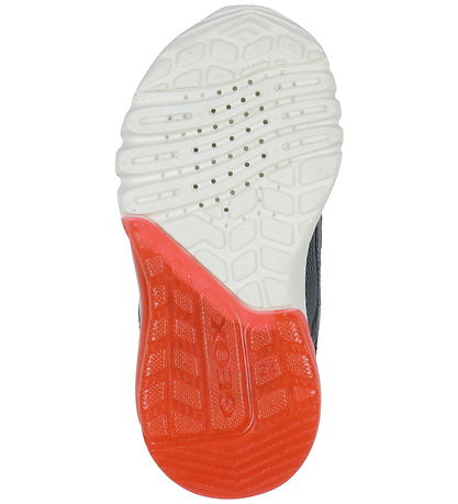 Geox Blinkesko - J Ciberdron - Dk Grey/Yellow