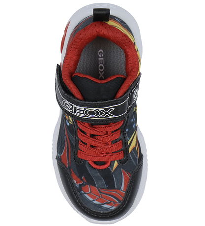 Geox Blinkesko - J Assister - Black/Yellow Geox Blinkesko - J Assister - Black/Yellow