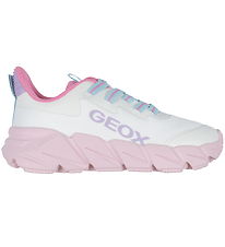 Geox Sko - J Flexyper Fast - Hvid/Pink Geox Sko - J Flexyper Fast - Hvid/Pink