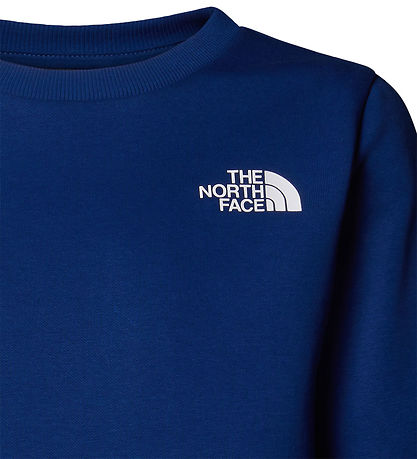 The North Face Sweatshirt - Simple Dome Crew - Estate Blue The North Face Sweatshirt - Simple Dome Crew - Estate Blue