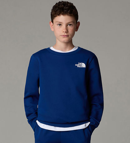 The North Face Sweatshirt - Simple Dome Crew - Estate Blue The North Face Sweatshirt - Simple Dome Crew - Estate Blue