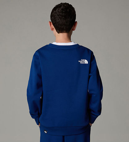The North Face Sweatshirt - Simple Dome Crew - Estate Blue The North Face Sweatshirt - Simple Dome Crew - Estate Blue