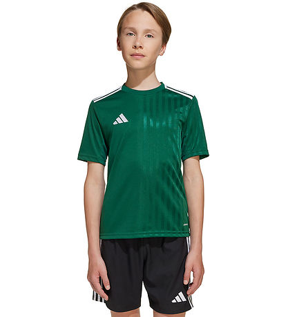 adidas Performance T-shirt - Campeon25 - Mørkegrøn/Hvid adidas Performance T-shirt - Campeon25 - Mørkegrøn/Hvid
